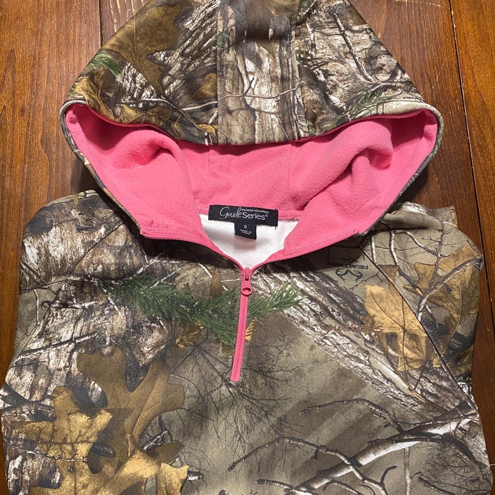 REALTREE 1/4 zip up pullover